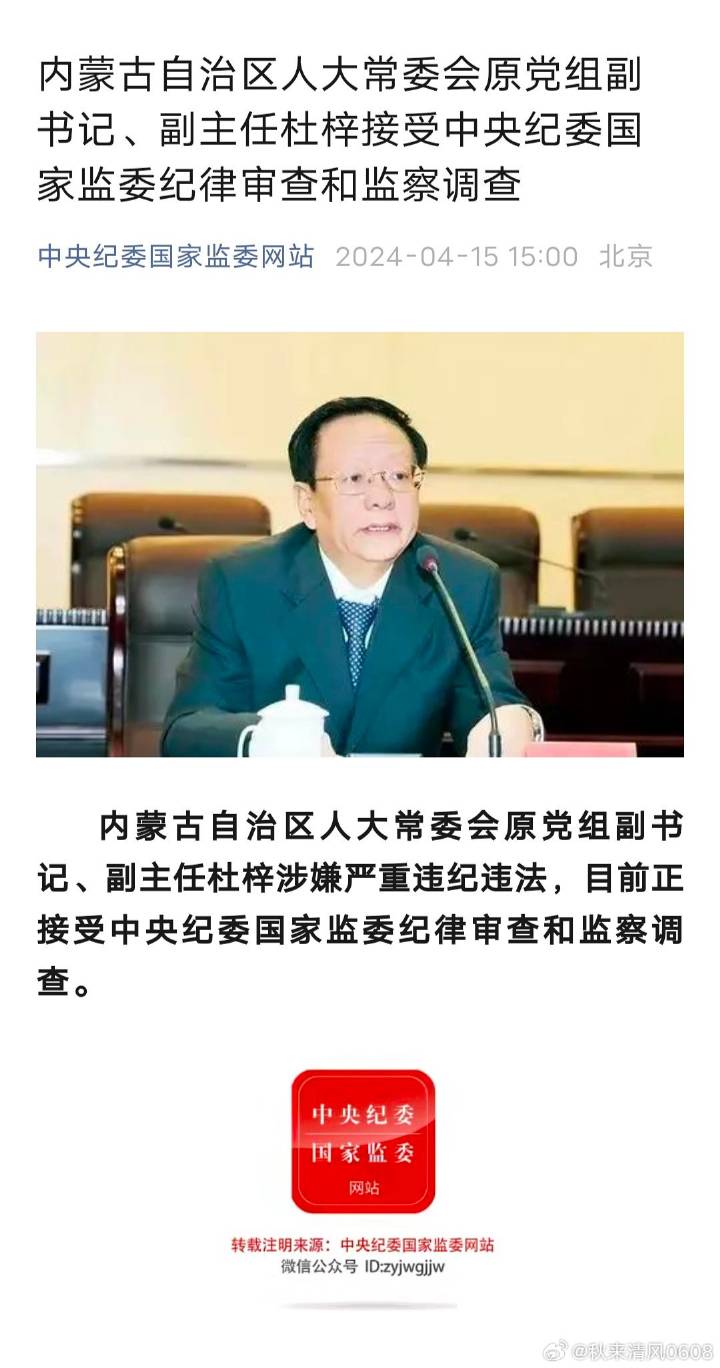 重磅新闻！揭秘杜梓被捕背后的真相