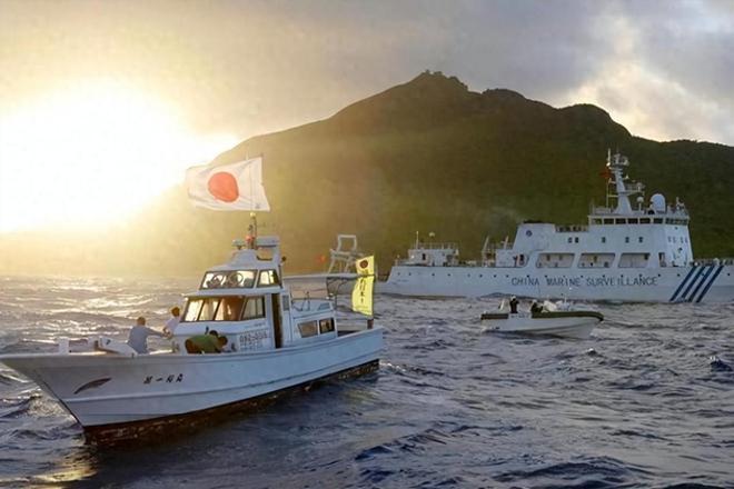 中国海警利用最新科技利器捍卫钓鱼岛主权，成功驱离日方非法船只