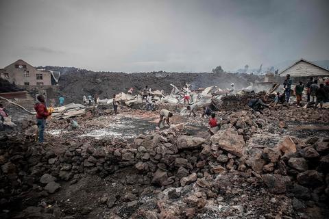 刚果（金）东部火山喷发，最新喷发事件报道