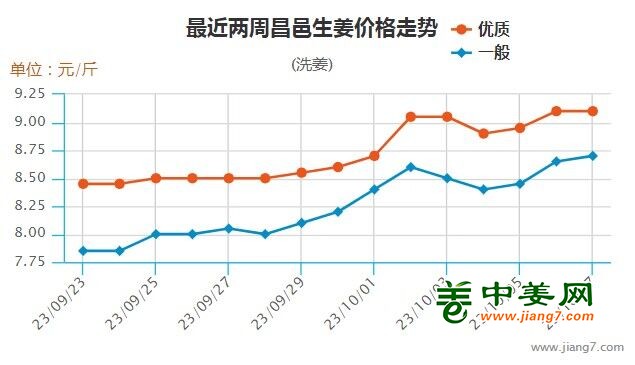 生姜网最新价格行情及分析概述