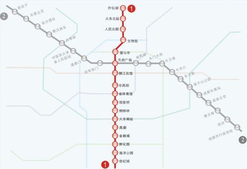 成都地铁20号线最新线路图，自然美景探索之旅启程