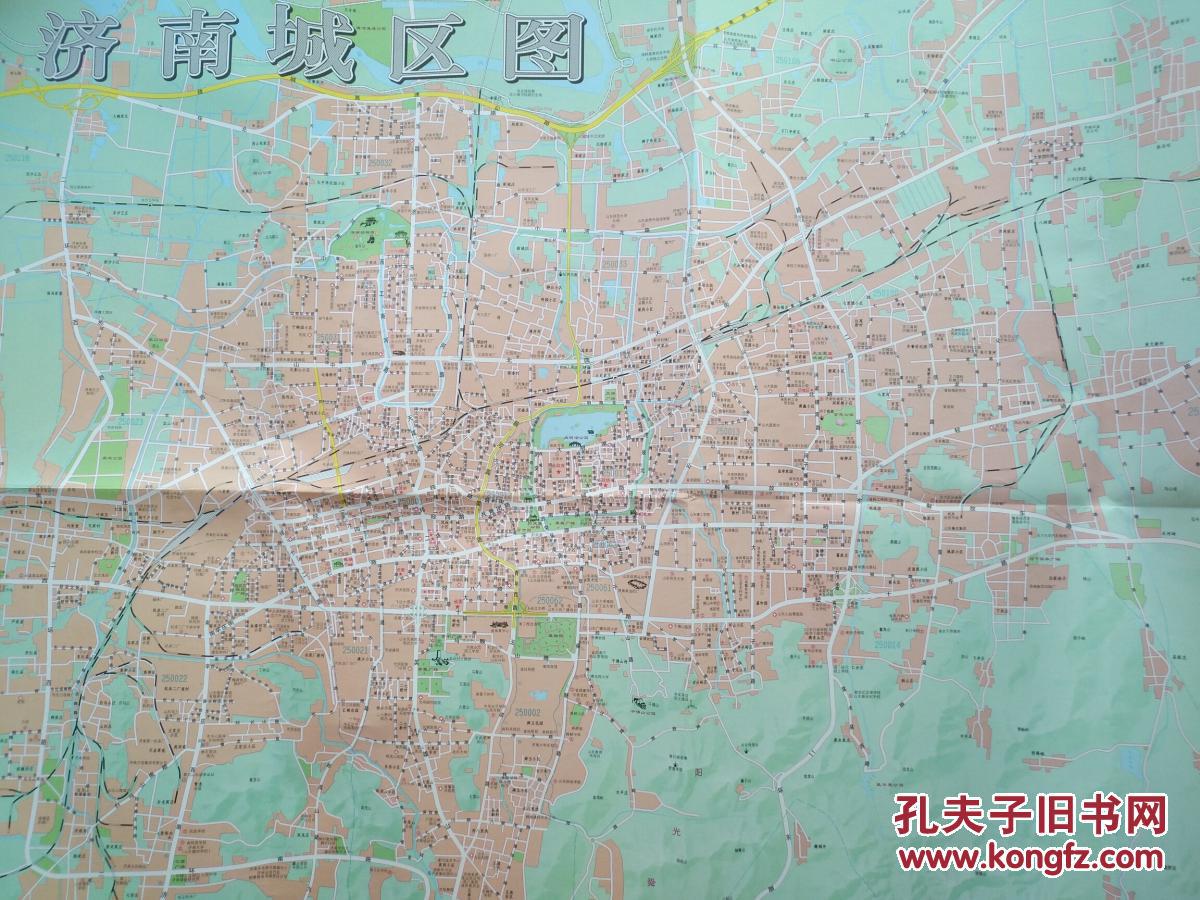 济南市最新地图全图，回溯历史脉络，探寻城市地位