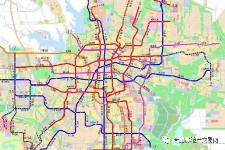 合肥地铁6号线最新线路图，科技脉络连接未来之城