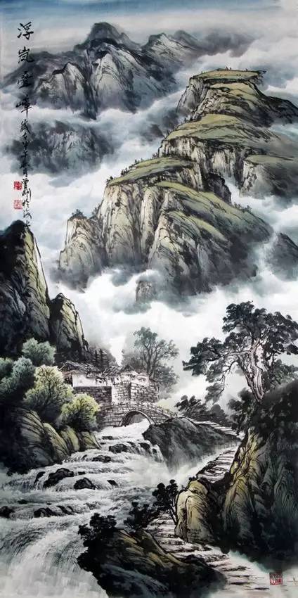 曾刚最新山水技法视频，科技与传统艺术的完美融合展示